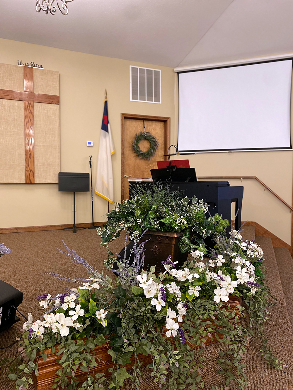 Martinsville First Baptist Church Sanctuary Keyboard